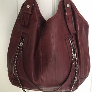 Via Republica Studded Zipper Purse (Leather)